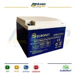 باتری سیلد اسید قابل شارژ 12 ولت 26 آمپرساعت یورونت - EURONET