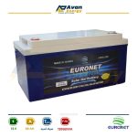 باتری سیلد اسید قابل شارژ 12 ولت 65 آمپرساعت یورونت - EURONET