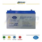 باتری سیلد اسید قابل شارژ 12 ولت 100 آمپرساعت – ایبیزا BIZA POWER