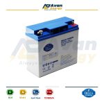 باتری سیلد اسید قابل شارژ 12 ولت 18 آمپرساعت – ایبیزا BIZA POWER