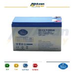باتری سیلد اسید قابل شارژ 12 ولت 7 آمپرساعت – ایبیزا IBIZA POWER