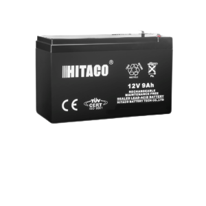 باتری سیلد اسید قابل شارژ 12 ولت 9 آمپرساعت HITACO هیتاکو مدل 12V/9AH