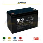 باتری سیلد اسید قابل شارژ 12 ولت 100 آمپرساعت فیام – FIAMM