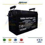 باتری سیلد اسید قابل شارژ 12 ولت 155 آمپرساعت صبا باتری - SABA