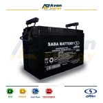 باتری سیلد اسید قابل شارژ 12 ولت 200 آمپرساعت صبا باتری - SABA