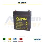 باتری سیلد اسید قابل شارژ 12 ولت 4.5 آمپرساعت لانگ - LONG