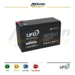 باتری سیلد اسید قابل شارژ 12 ولت 7.5 آمپرساعت یوفو - UFO