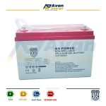باتری سیلد اسید قابل شارژ 12 ولت 100 آمپرساعت - کا اچ پاور KH POWER