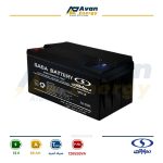 باتری سیلد اسید قابل شارژ 12 ولت 65 آمپرساعت صبا باتری - SABA