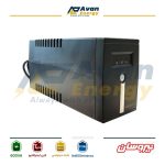 یو پی اس 600 ولت آمپر لاین اینتراکتیو شبه سینوسی تک فاز به تک فاز نیروسان - NIROOSAN باتری درونی