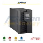 یو پی اس 1 کاوا آنلاین دابل کانورژن سینوسی تک فاز به تک فاز نیروسان - NIROOSAN باتری بیرونی