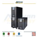 یو پی اس 1 کاوا آنلاین دابل کانورژن سینوسی تک فاز به تک فاز تکام - TACOM باتری بیرونی