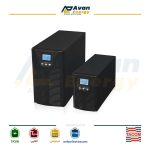 یو پی اس 1 کاوا آنلاین دابل کانورژن سینوسی تک فاز به تک فاز تکام - TACOM باتری بیرونی