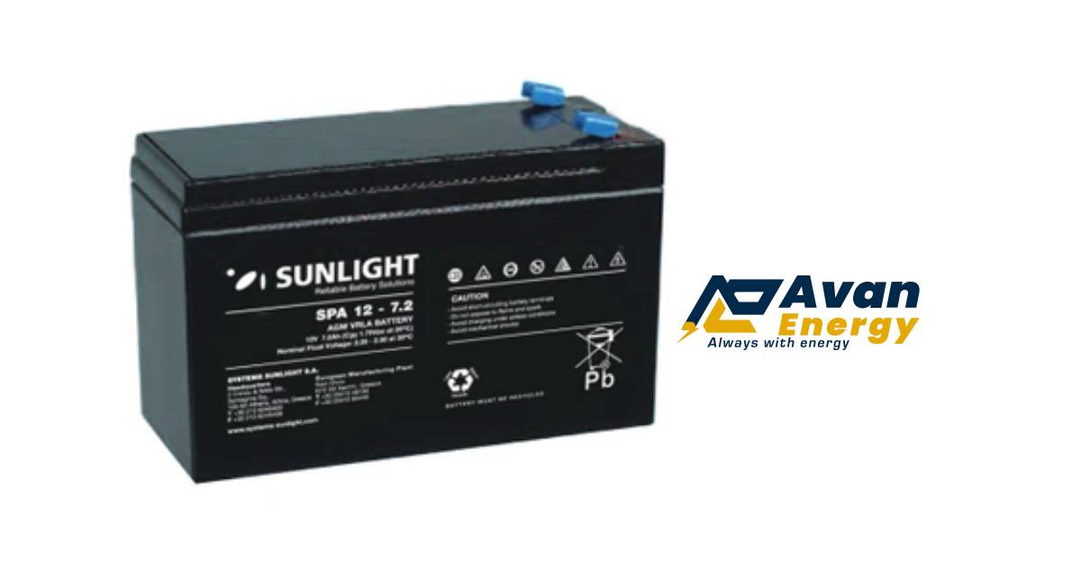 باتری یو پی اس 12 ولت 7 آمپر