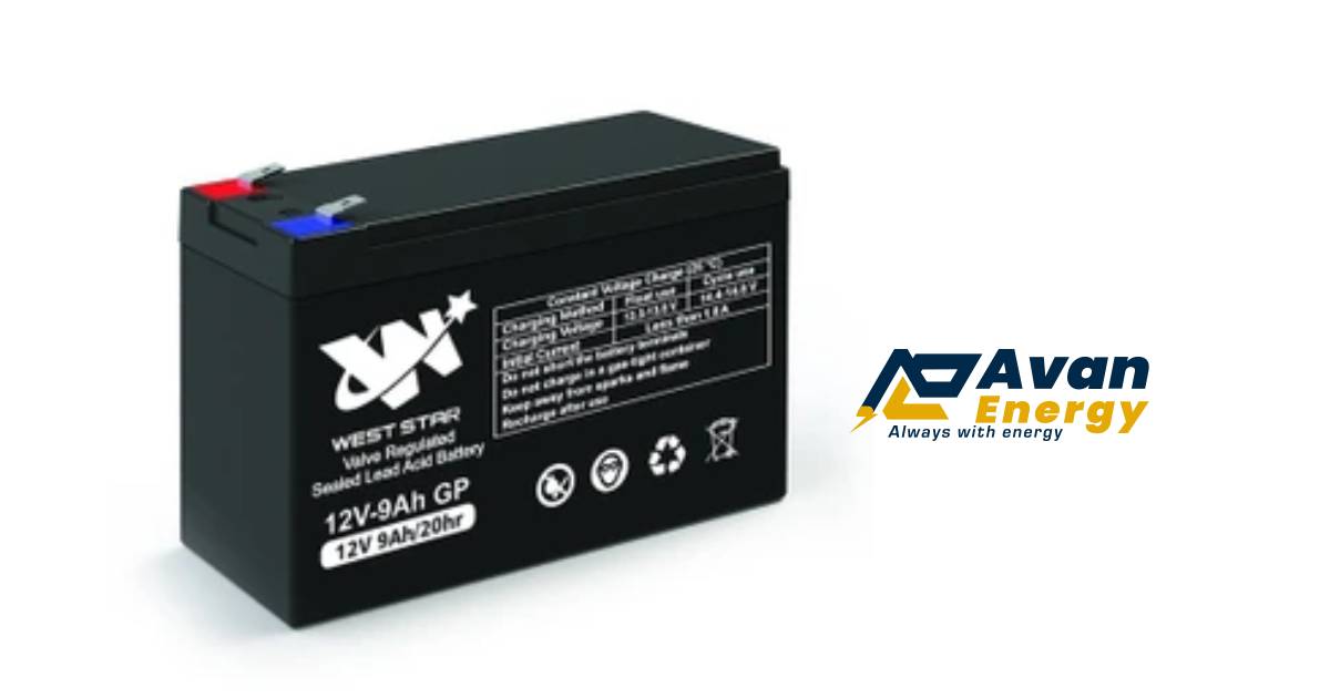 باتری یو پی اس 12 ولت 9 آمپر