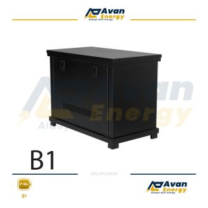 کابینت باتری یک طبقه کوچک